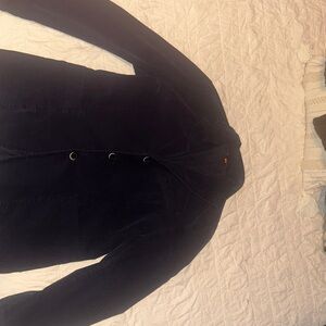 Barena Venezia Borgo Navy Blue Soft Corduroy Men’s 3 Button Blazer Size 44